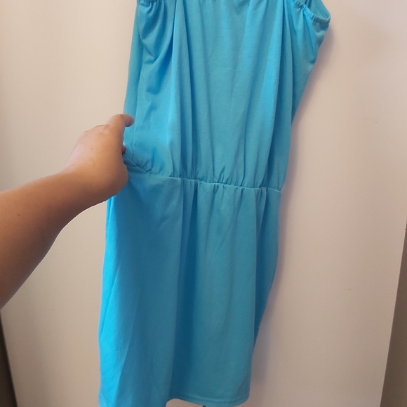 Vessos Blue Dress - Picture 4 of 7